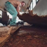 One would think the hardest part of a school bus conversion is the interior construction - but have you ever tried to deconstruct a bus? | Since We Woke Up | sincewewokeup.com