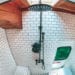 Today we're featuring the Basically Nomads skoolie - a bus conversion with the cutest little woodstove and handmade geometric doors! | www.sincewewokeup.com | Since We Woke Up