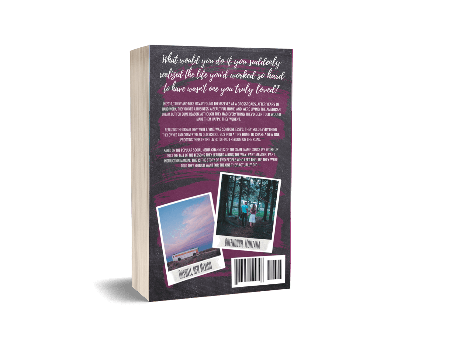 Since We Woke Up, the book, is the tale of how two people abandoned the life they were told they should want for the one they actually did. | Since We Woke Up | www.sincewewokeup.com
