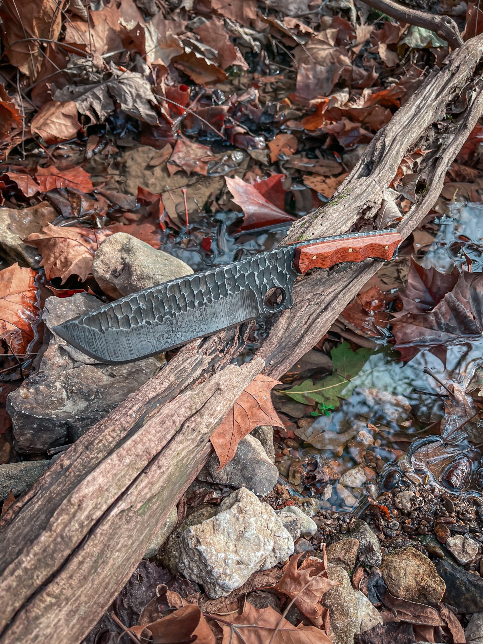 Hand-Forged Steel Knife - Valerie